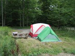 Tent sites